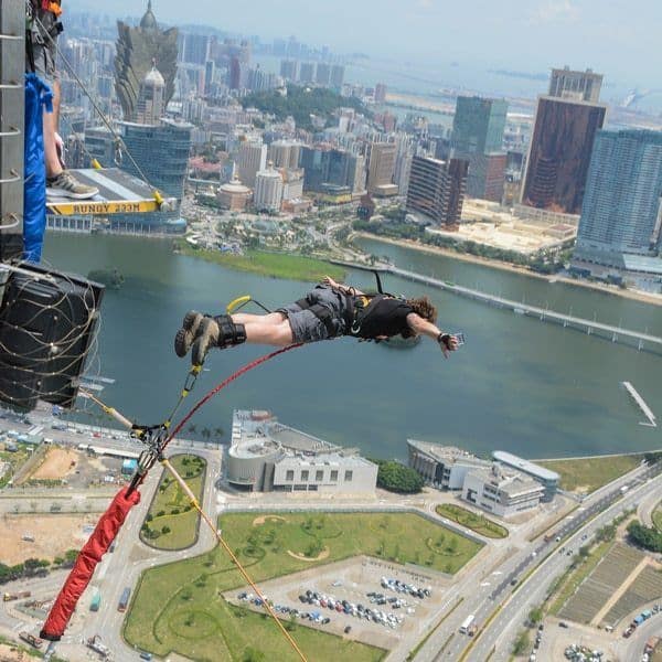 Best Things To Do In Macau With One Day World's Highest Bungy Jump Macau Tower Aj Hackett Bungee