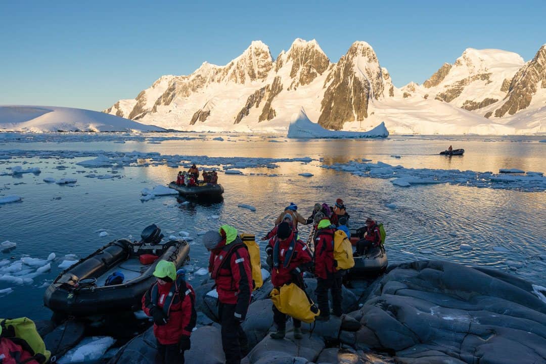 Arriving Camping In Antarctica