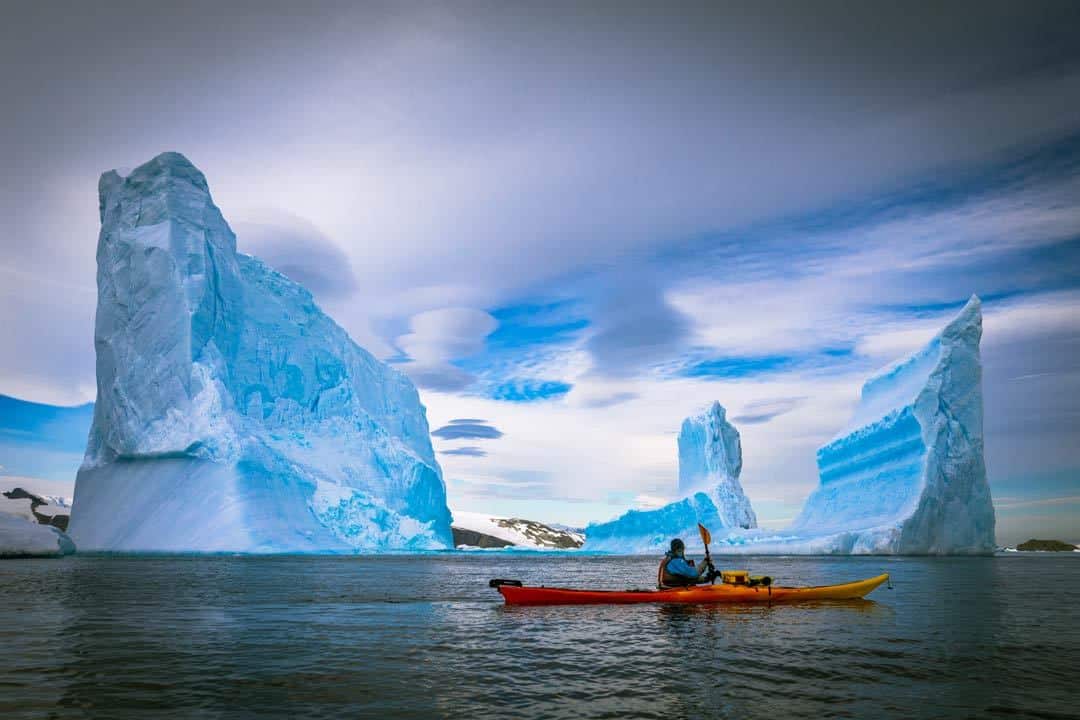Travel To Antarctica Guide Kayak