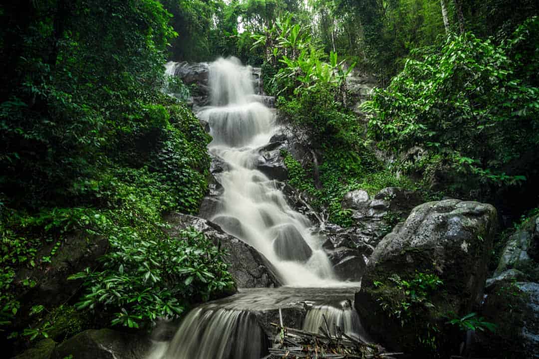 Chiang Rai, Thailand, Nature, Waterfall