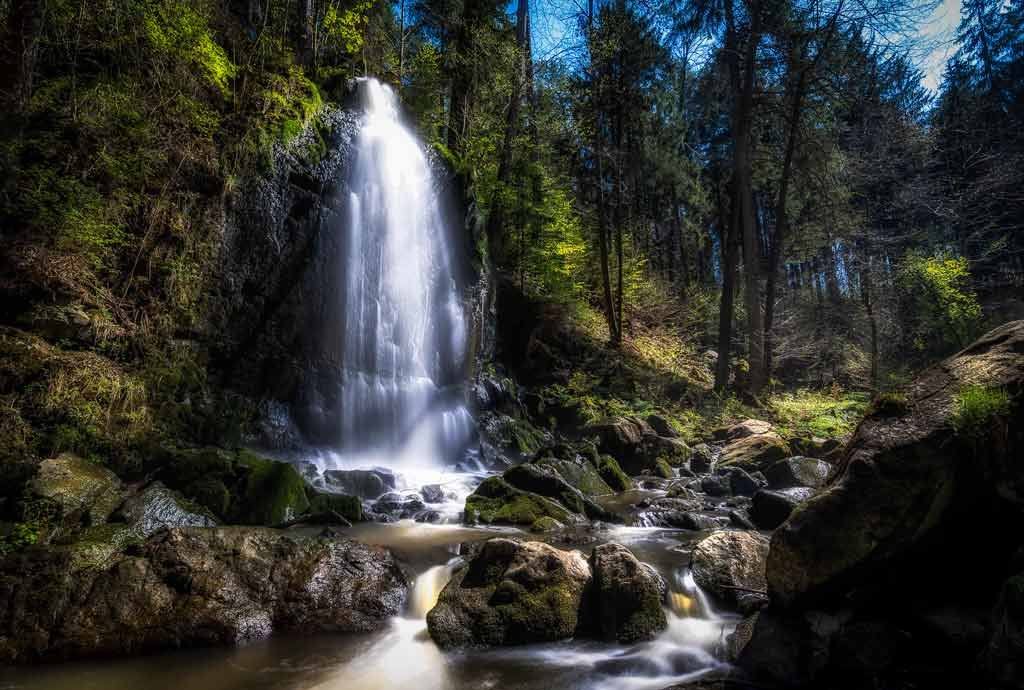 Waterfall Czechia