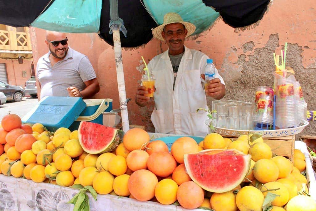 Fresh Juice In Marrakesh