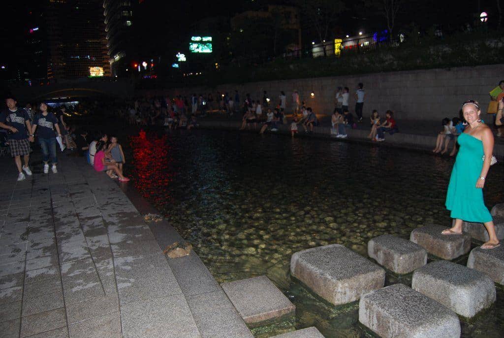Cheonggye Stream In Seoul