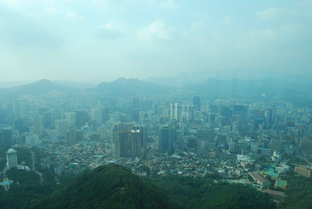 Panoramic View Of Seoul