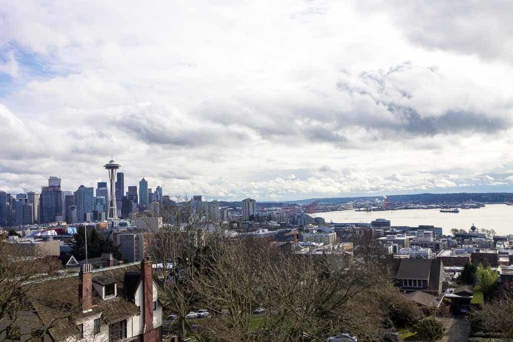 Views Of Seattle City Skyline
