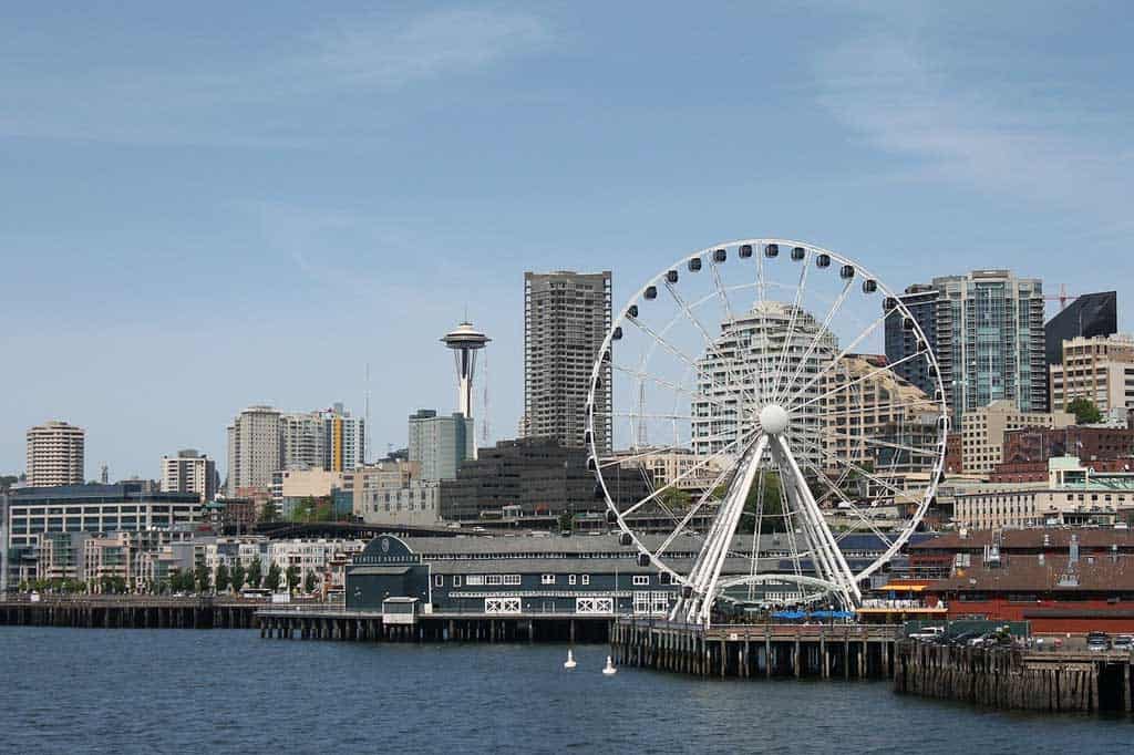 The Ferris Wheel In Seattle