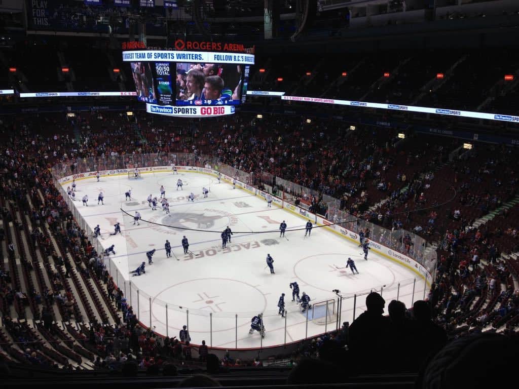 Vancouver Canucks Hockey Game